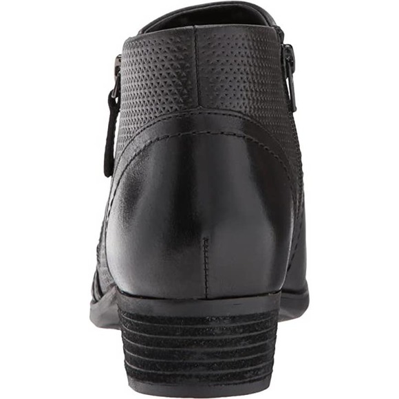 Rockport Cobb Hill | Oliana Panel Leather Boots | Black Size 8 - Picture 5 of 9